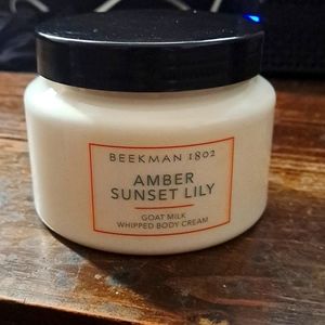 Beekman 1802 Amber Sunset Lily Goat Milk Whipped Body Cream